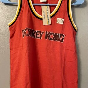 Junk Food Clothing Red Tank with Black and Yellow Trim